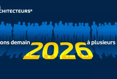 Carte de voeux Architecteurs 2026